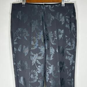 Soft Surroundings Ponte Twilight Floral Leggings Size Medium. Style# 2EX28